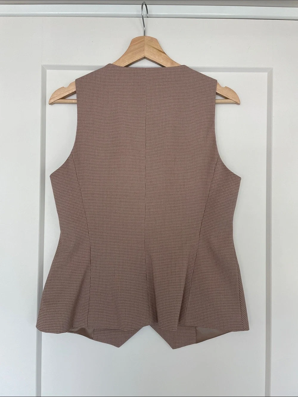 Zara Beige tailored Vest - Picture 6 of 6